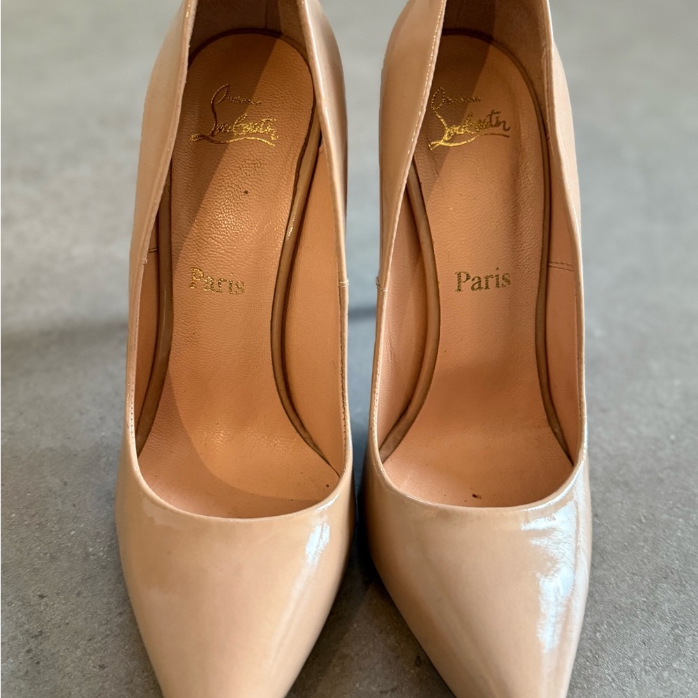 Louboutin Nude High Heels